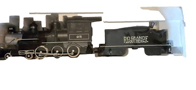 G-Scale Bachman Rio Grande Locomotive and Coal car #25 - Image 1 of 4