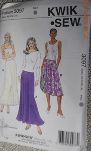 Kwik Sew 3097 Pattern Misses Skirts Sz Xs S M L XL Uncut - Picture 1 of 2