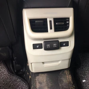 Rear Air Condition Vent Outlet Trim Carbon fiber For Subaru Outback 2020-2022 - Picture 1 of 4
