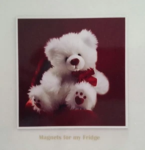 IMÁN NEVERA VALENTINE'S/LOVE OSO DE PELUCHE - M407 - Imagen 1 de 1