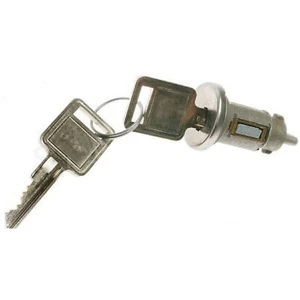 66-82 Gm, Chevy, Gmc, Cadillac interruptor de encendido cilindro bloqueo de vaso 2 llaves Il05 - Imagen 1 de 4