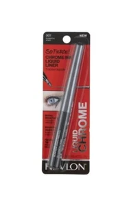 Revlon So Fierce! Chrome Ink Liquid Eyeliner Pen, 901 Gunmetal - Picture 1 of 2