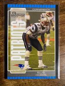 2005 Bowman #201 Ellis Hobbs RC New England Patriots - Picture 1 of 2