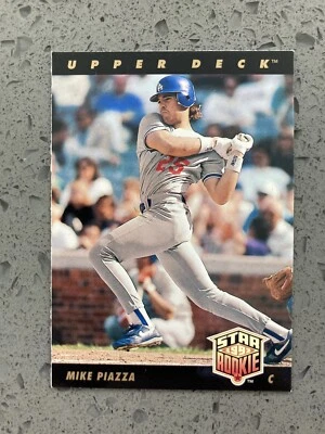 MIKE PIAZZA 1993 Upper Deck Star Rookie #2 LA Dodgers HOF NM-MT $0.99 Start - Image 1 of 2