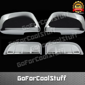 For Nissan 2005-08 09 10~2012 Pathfinder Chrome Rear Door Handle + Mirror Cover - Picture 1 of 1