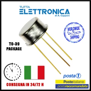 BC461 BC 461 Transistor Silicon Si-PNP 75V 2A 1W TO-39 case new old stock NOS - Imagen 1 de 1
