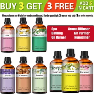 30 mL Essential Oils -Pure and Natural- Premium Grade Aromatherapy Diffuser Oil - Picture 1 of 21