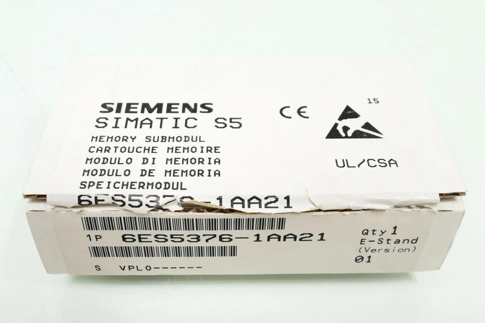Siemens SIMATIC S5 EPROM-Modul 32KB | 6ES5 376-1AA21 | E:01 | 6ES5376-1AA21 - Bild 1 von 1