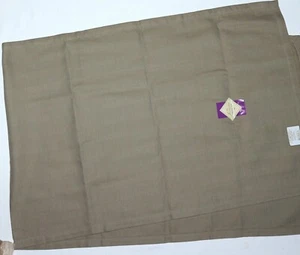 LE JACQUARD FRANCAIS PRIMROSE BORDIER Taupe Cotton Table Runner 20 X 59 NWOT - Picture 1 of 6