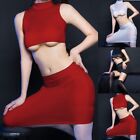 Sensual Transparent Hip Wrap Skirt for a Seductive Lingerie Collection