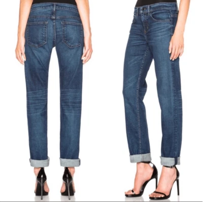 Helmut Lang Jeans Relax Taper Women Size 25 Blue - Image 1 of 4