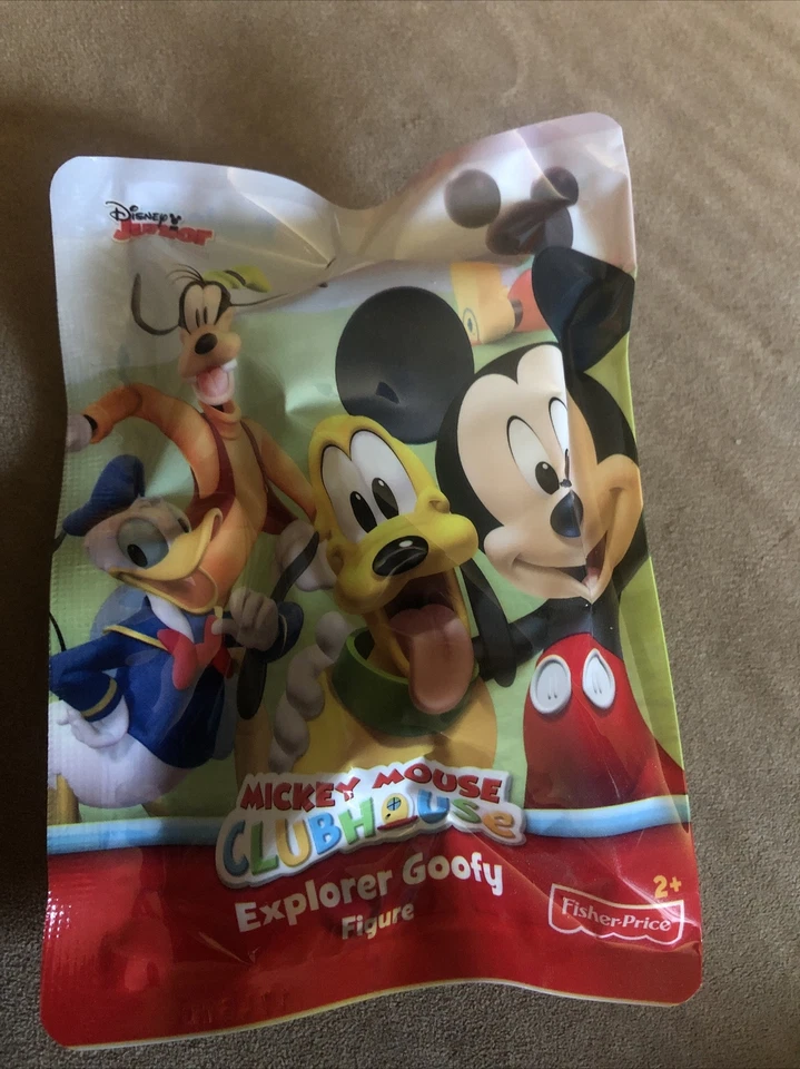 Figura Explorer Goofy Mickey Mouse Casa Club Fisher-Price Goofy Juguete Sellado Nuevo Foto 1 de 4
