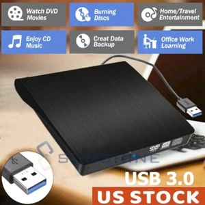 Pro External Driver Recorder USB 3.0 3D DVD Reader CD DVD RW Driver Player - Picture 1 of 12