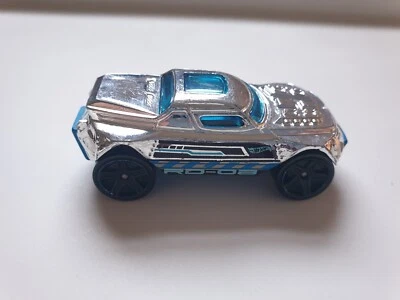 2004 Hot Wheels Car RD-08 Chrome Blue 1:64 scale - Image 1 of 4