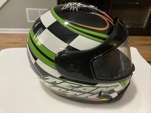Vintage Arctic Cat Snowmobile Helmet XL Full Face Team Arctic W/Visor Model 201 - Picture 1 of 23