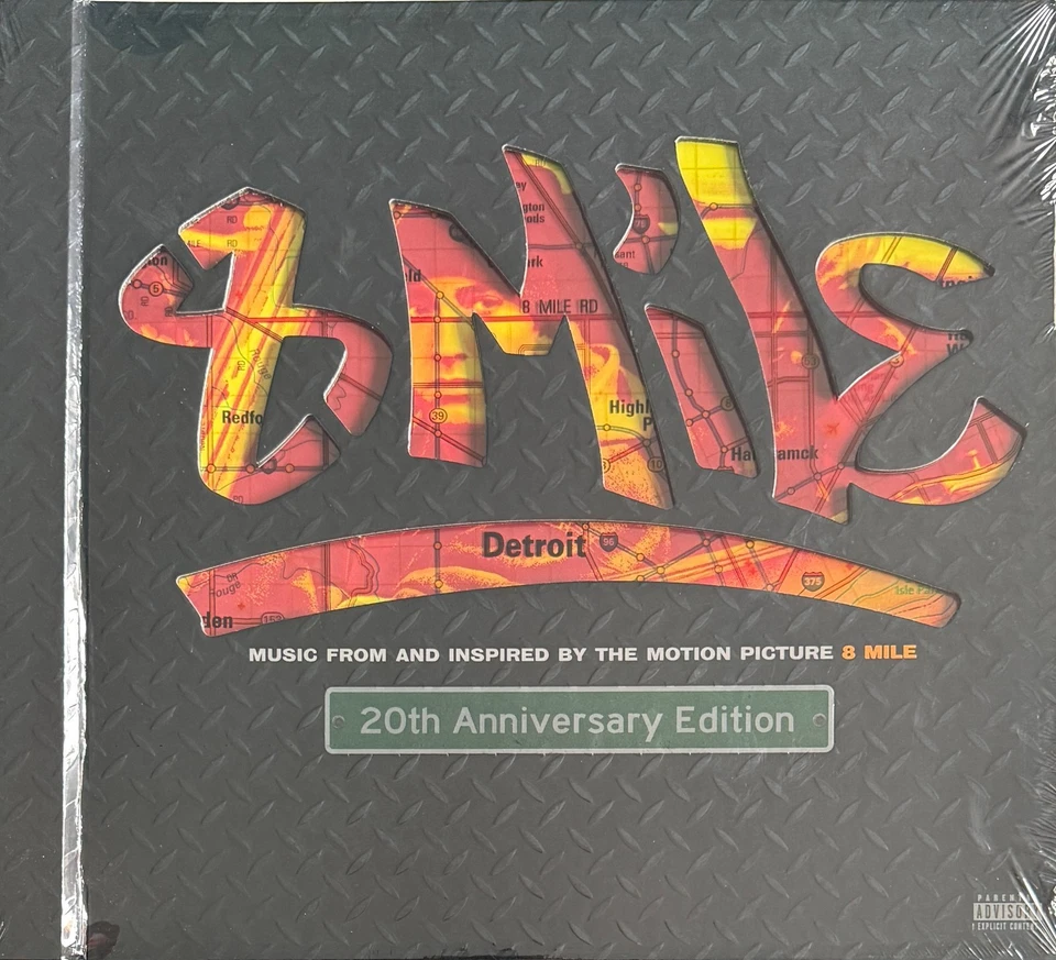 8 Mile Soundtrack 20th Anniversary 4 Vinyl Soundtrack *Limited Edition* - Image 1 of 4