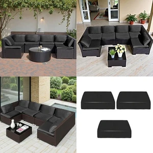 Universal Sofa Cushion Cover TPU Coated Spillproof Milk Silk Fabric Polyester - Picture 1 of 11