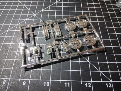 Lote #68 Piezas de Árbol Cromo Para Mustang LX 5.0 Drag Racer Revell #85-4196 '90 Foto 1 de 4