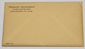 1964 U.S Mint Silver Proof Set Unopened / Sealed Envelope OGP - Picture 1 of 2