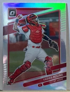 Yadier Molina 2021 Panini Ottica SILVER PRIZM #175 M18 - Foto 1 di 1