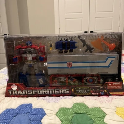 RARO Transformers Masterpiece MP-10 OPTIMUS PRIME Toys R Us Exclusivo NOVO MISB - Imagem 1 de 4