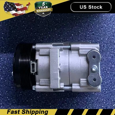 A/C AC Compressor Fit for Ford F-150 F-250 F-350 F-450 1997-2004 4.2L /4.6L 5.4L - Image 1 of 4