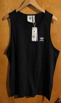 Adidas Tank Top Mens Medium Black - Image 1 of 2
