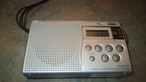 Vintage Sony ICF-M260L FM/LW PPL Synthesized Radio 15 Presets - Picture 1 of 9