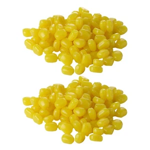 300 Pcs Floating Fishing Beads Bait Simulation Fake Corn Soft Baits - Picture 1 of 20