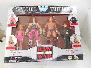 Jakks Pacific WWF Actionfigur Sonderedition Raw is War Sammler Set Pack - Bild 1 von 6