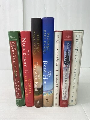Richard Paul Evans 1st Prints Mistletoe Inn Christmas Box Lot Of 7 Vintage - Image 1 of 4