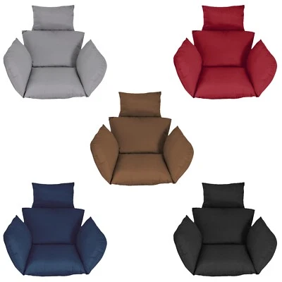 NEWHOME Egg Chair Cushion Hanging Basket Seat Cushion Thicken Soft Egg Swing Chair Pad