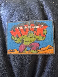 RARE THE INCREDIBLE HULK PATCH MARVEL SUPER HEROES 1979 - Bild 1 von 3