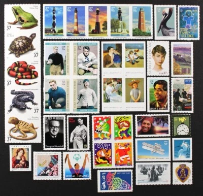 2003 U.S. Commemorative Year Set, 70 stamps including sheets Mint NH, see scans - Image 1 of 4