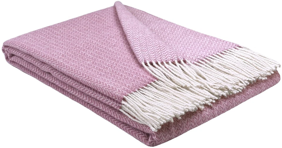 Wolldecke 100% Schurwolle Wohndecke Plaid in versch. Farben 140 x 200cm Tirol-K - Bild 1 von 1