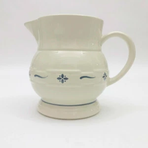 Longaberger Pottery Woven Pitcher Traditions 2 QT 1990 USA Handmade - Imagen 1 de 12