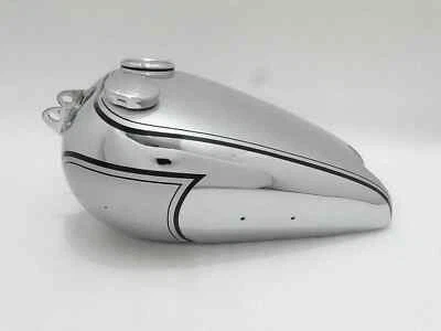 BSA C10 C11 250cc SILVER PAINT CHROMED PETROL FUEL GAS TANK + SMITH SPEEDO+CAP — 第 1/4 张图片