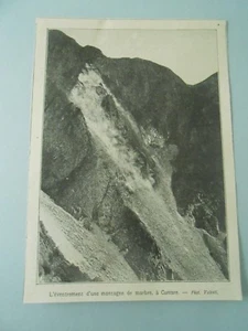L'éventrement d'une montagne de marbre à Carrare 1907 Image Print - Picture 1 of 1