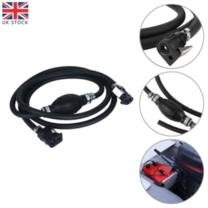 For Yamaha Outboard Engine Fuel Line w/Primer Bulb & Engine Connectors 2m/8mm UK - Picture 1 of 12