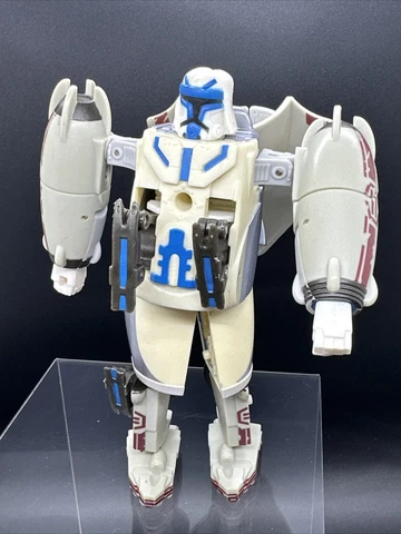 Star Wars Transformers Crossovers Captain Rex to Freeco Speeder Action Figure Cover