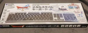Dragon Quest 10 Metal Slime Keyboard Available On Nintendo Wii U PC Hori USB - Picture 1 of 6