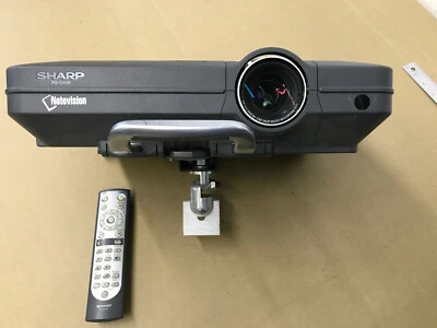 Sharp Notevision Projector PG-C45X with remote and ceiling mount - Image 1 of 4