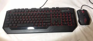 Cooler Master Devastator 3 Gaming Keyboard & Mouse Combo w/7 Color LED SGB-3011 - Picture 1 of 4