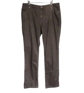 Chicos Women's Platinum Denim Size 2.5 Regular Gray Pants  - Picture 1 of 8