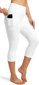 Capri Leggings for Women High Waisted Capri Leggings with Pockets for Women Tumm - Picture 1 of 12