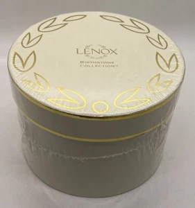 Figurina Lenox Birthstone Collezione Dicembre 1999 Nuova con scatola originale - Foto 1 di 4