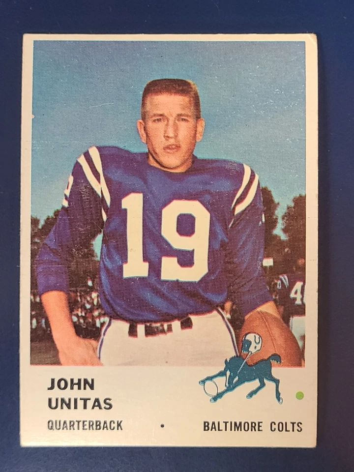 1961 Fleer Football Cards Complete Your Set You Pick Choose #1 - 110 - Image 1 of 1