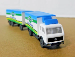Wiking N  1/160  094104 Mercedes Box Refigerator Milk  Truck & Trailer NIB - Picture 1 of 9