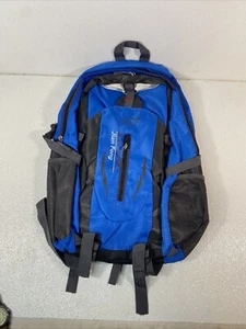 Jlang Feng Hiking camping Water Resistant Backpack Blue & Black - Picture 1 of 5