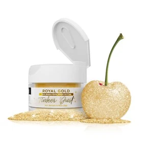 Bakell Royal Gold Tinker Dust®, 5 Gram | KOSHER Certified | 100% Edible Glitter - Picture 1 of 1